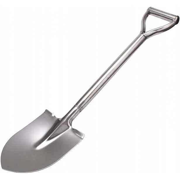 Lopata Rýč Z Nerezové Oceli 80 CM Zahradní Držák Luban
