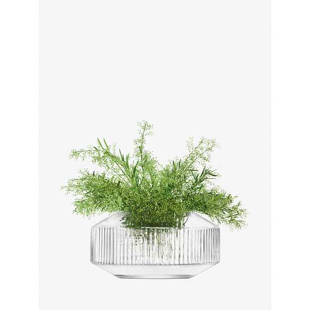 Široká váza Rotunda, v. 14 cm, čirá - LSA international