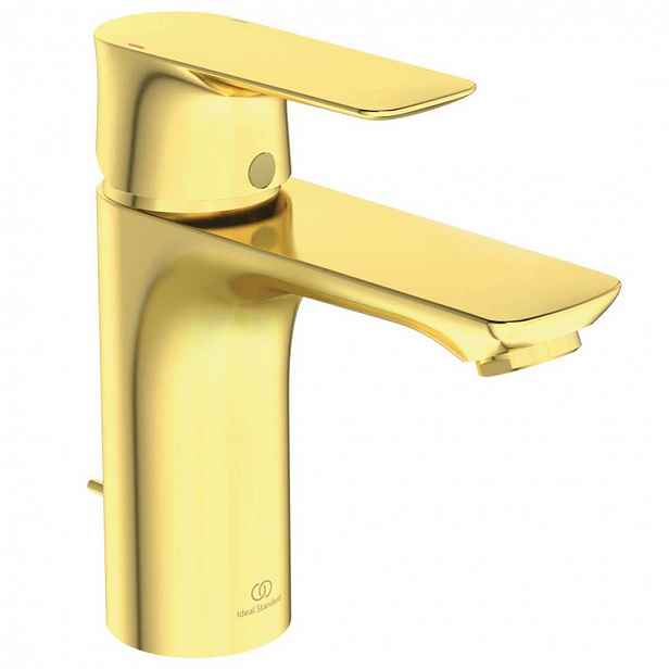 Ideal Standard Connect Air - Umyvadlová baterie s výpustí, Brushed Gold A7021A2