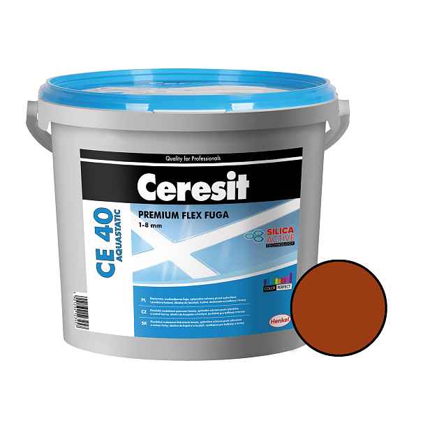 Hmota spárovací Ceresit CE 40 Aquastatic clinker 2 kg