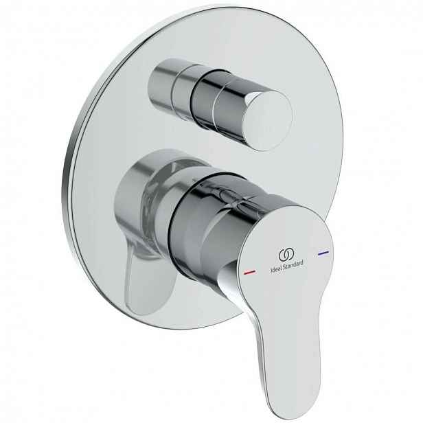Ideal Standard Cerabase - Baterie pod omítku, pro 2 spotřebiče, s tělesem, chrom A7393AA