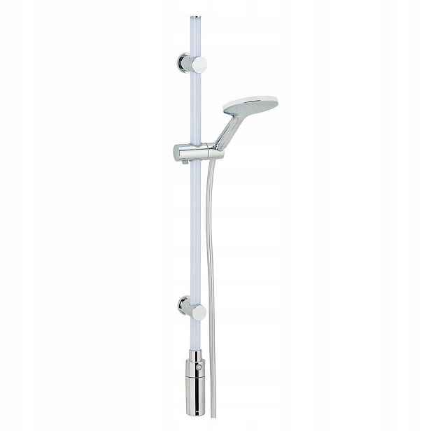 Led Sprchová Tyč 94 cm Sprchová Hlavice Hadice Wenko
