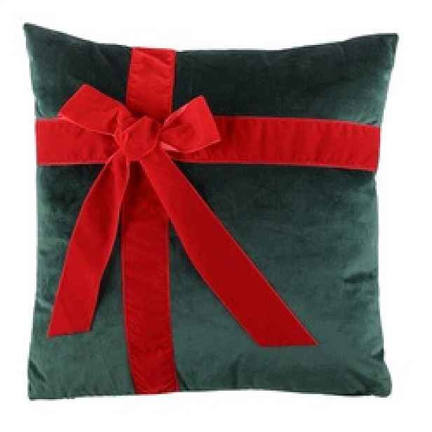 Polštář Polštář Mašle 45X45 CM Zelený Polyester