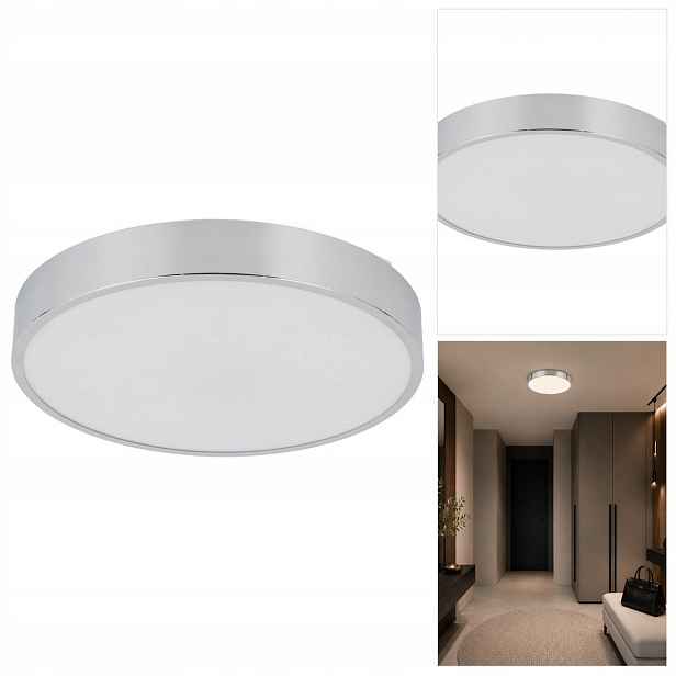 Stropní svítidlo Velis chrom IP54, útulná atmosféra v kuchyni Tk Lighting