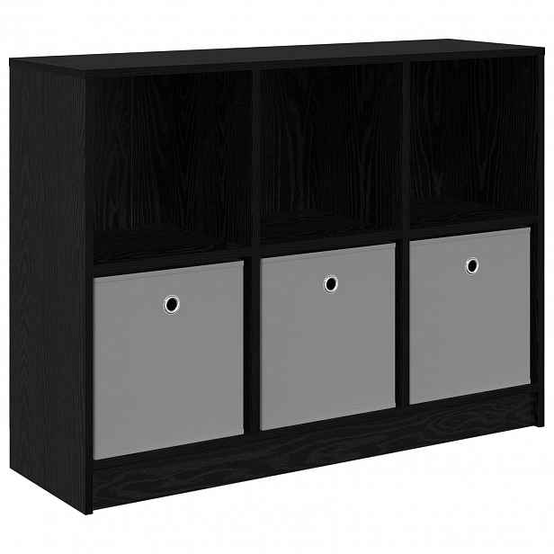 vidaXL Servírovací skříň Černý dub 102 x 32 x 73,5 cm