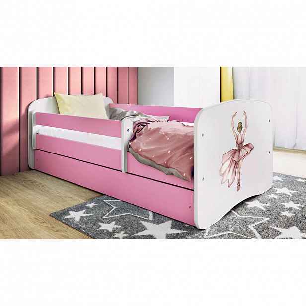 MID.YOU POSTEL PRO DĚTI A MLÁDEŽ 80/160 cm, bílá, pink