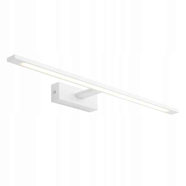 Lineární Nástěnná Lampa Bílá 1xLED 62 cm galerie nad obrazem zrcadlo moderní