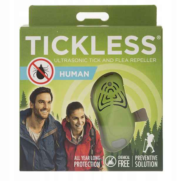 Tickless Human zařízení na ochranu proti klíšťatům Zelená
