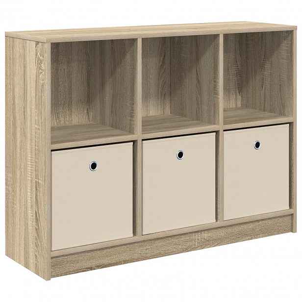 vidaXL Servírovací skříň Sonoma dub 102 x 32 x 73,5 cm