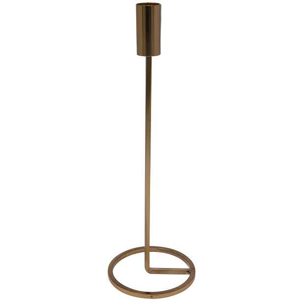 H&S Decoration Vysoký svícen ZAYN 31,5 cm zlatý