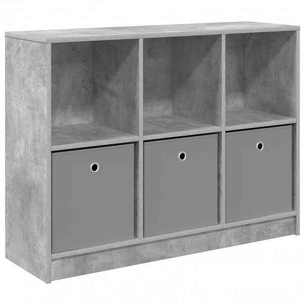 vidaXL Servírovací skříň Betonově šedá 102 x 32 x 73,5 cm