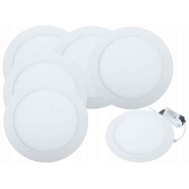 Ultratenký stropní panel Halogen Led Sada 6x