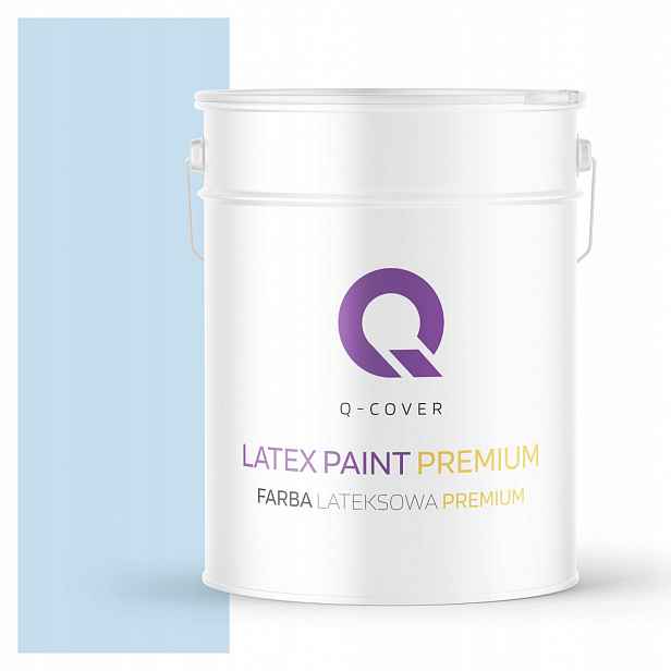 Barva Barva Odolná Proti Skvrnám, Barva Světle Modrá H0169, Matná Modrá, 10 L