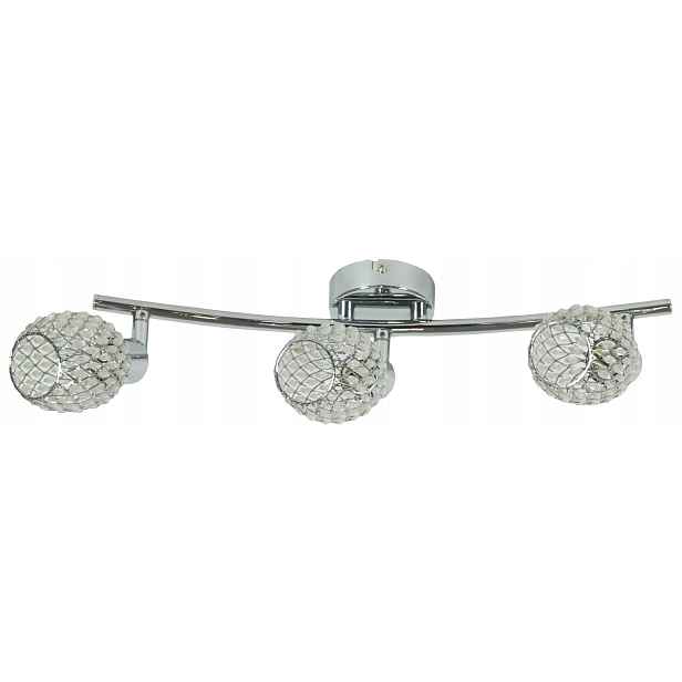 Candellux Clear Stropní svítidlo chrom 3xG9 sklo kov 40W