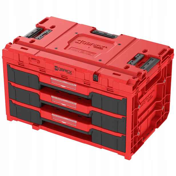 Nástrojová skříň Qbrick System One Drawer 3 Toolbox 2.0 Red Ultra Hd