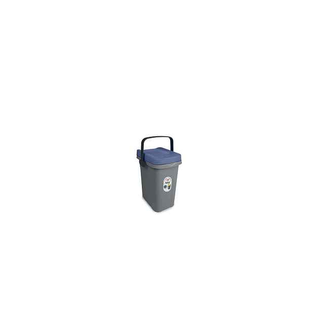 STEFANPLAST Odpadkový koš Home Eco System 7 l, modrý