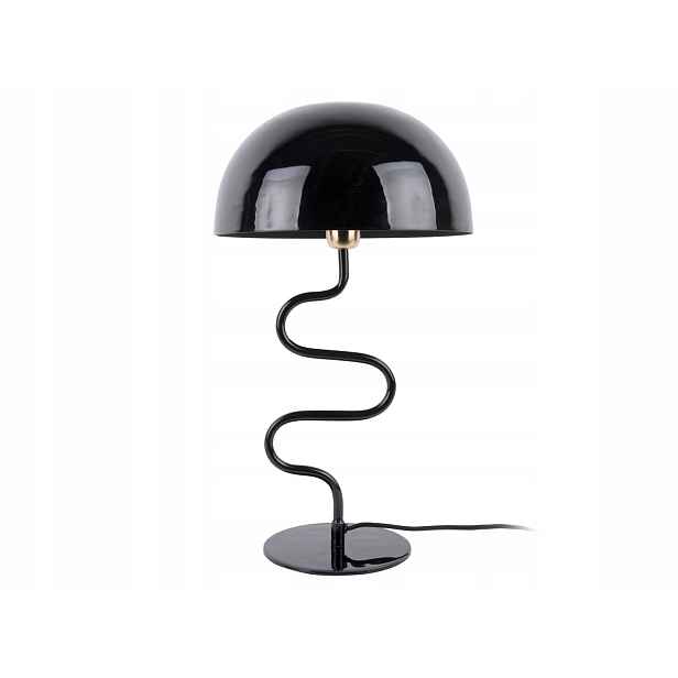 Stolní Lampa Noční Lampa Houba Černá výška 54 cm Do Obývacího Pokoje Ložnice