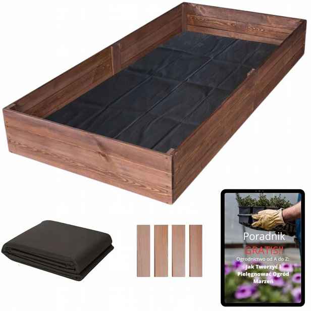 Bedny na zeleninu Warzywniak Impregnované 200x120 Pařeniště Průvodce