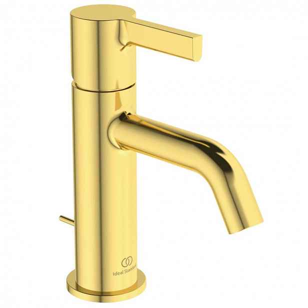Ideal Standard Joy - Umyvadlová baterie s výpustí, Brushed Gold BC775A2
