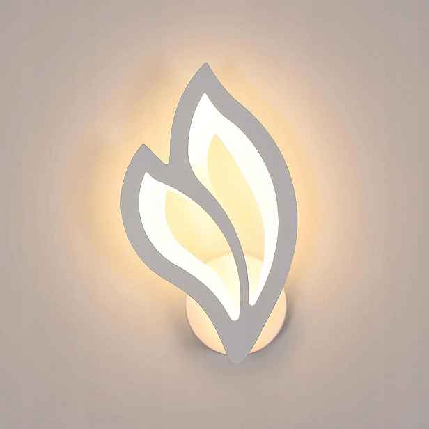 Nástěnné Led svítidlo, bílé, moderní loft styl, do obývacího pokoje, 15W, 3000K, 28,5 cm