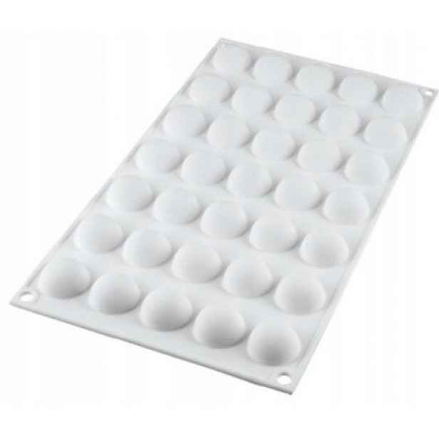 Silikonová forma Kule 26 mm Polokoule Kopule Silikomart