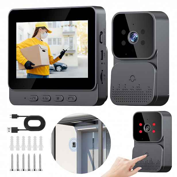 Videozvonek Kamera, Videozvonek Na Dveře, Bezdrátová Dveřní Kamera