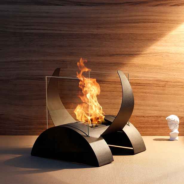 Volně Stojící Biokrb Sauron Černý Tornado Flame