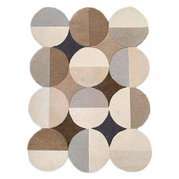 Flair Rugs VLNĚNÝ KOBEREC, 160/230 cm přírodní barvy