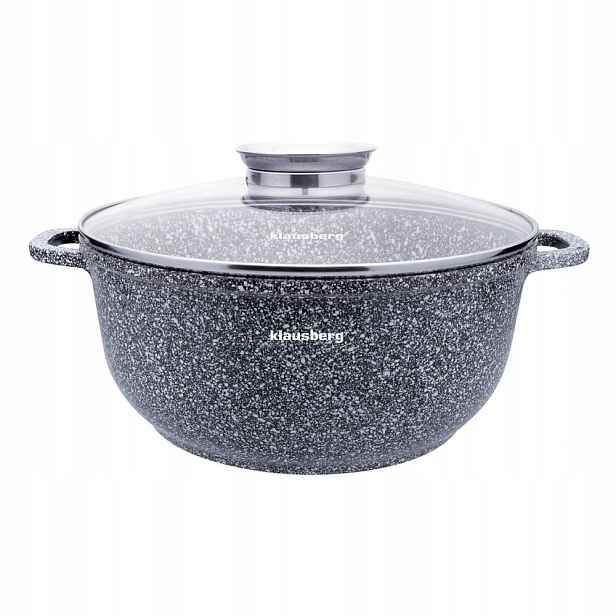 Hrnec s víkem Ø26 cm, 5,6 l, plyn, indukce, Klausberg