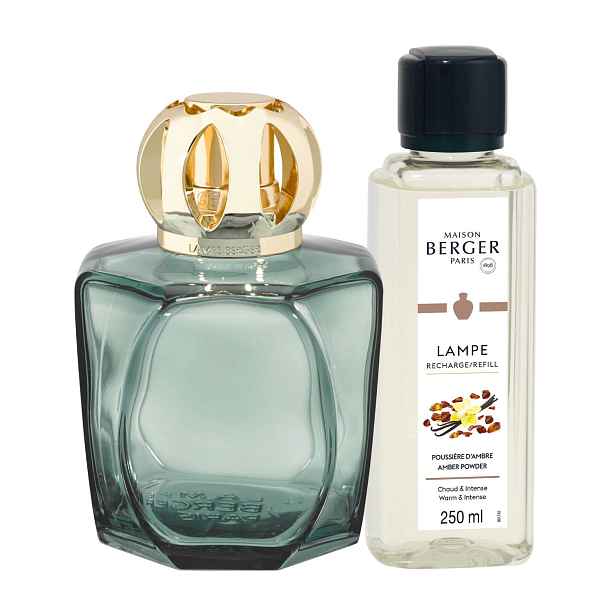 Maison Berger Paris Katalytická lampa Magical, zelená + náplň Ambrový prach, 250 ml 4903