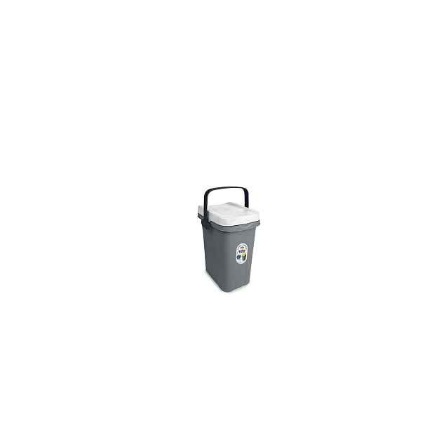 STEFANPLAST Odpadkový koš Home Eco System 7 l, bílý
