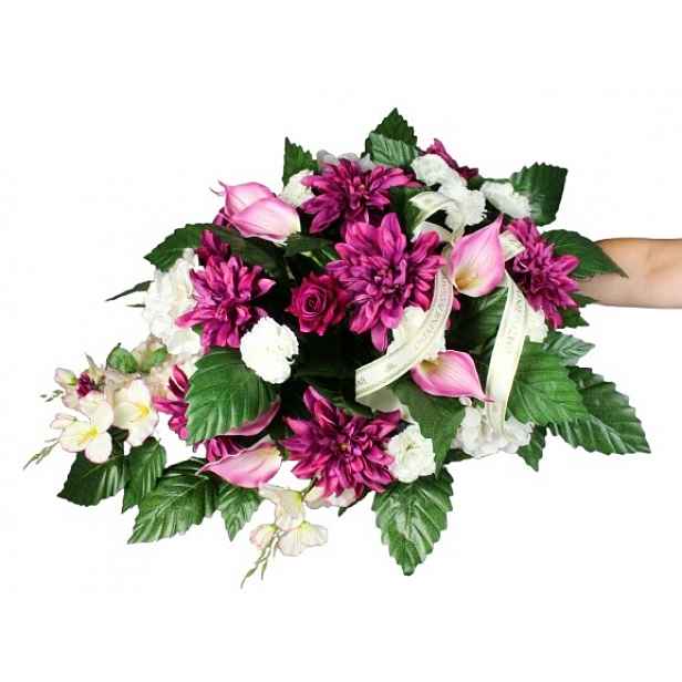 Dekorace Na Hrob XL Pohřeb Poslední Rozloučení Floret Do Ruky