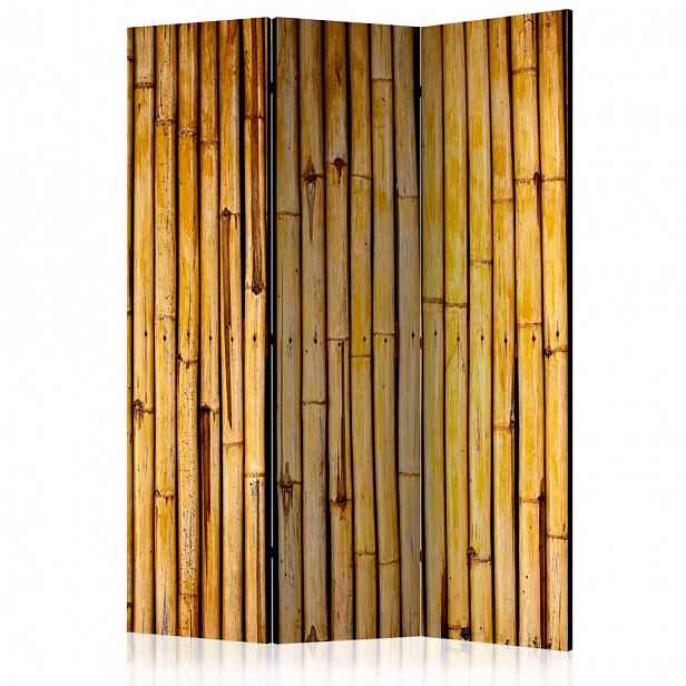 Paraván Bamboo Garden Dekorhome 135x172 cm (3-dílný)