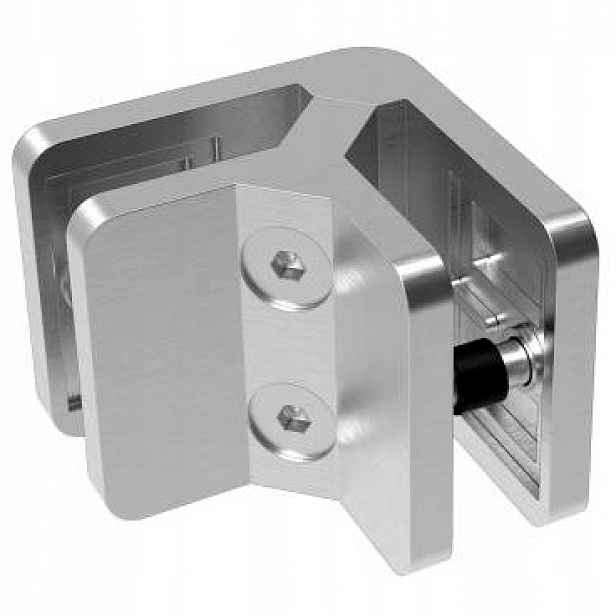 Držák Skla Zábradlí 45x45 6 12,76 mm Rohový