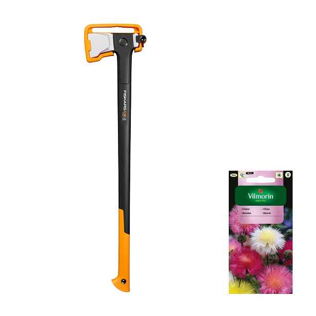 Fiskars X-series X36 L Štípací sekera na dřevo +dárek semena