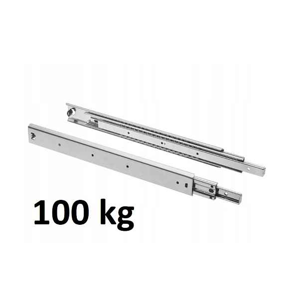 Ložiskové kuličkové vedení H-53 L-1100 mm 100 kg