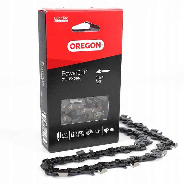 Pilový řetěz Oregon PowerCut 3,8" 1,6 mm 66 článků (75LPX066E)