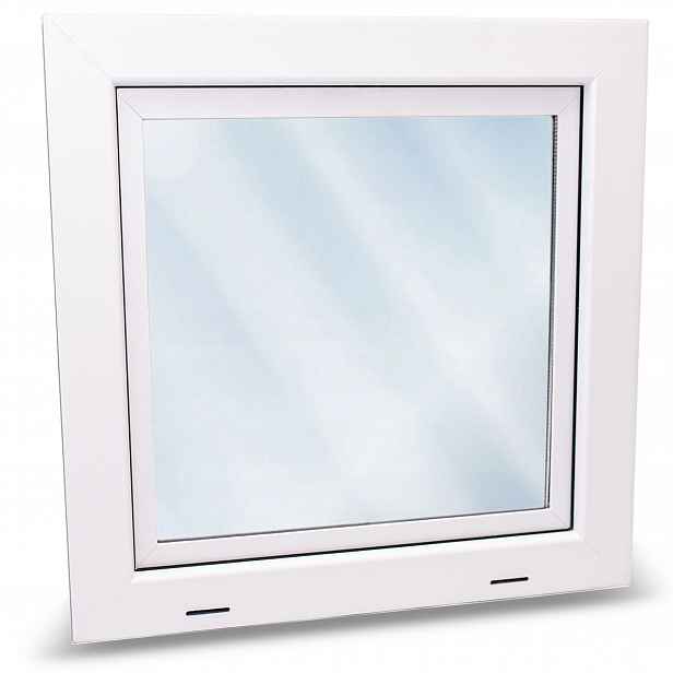 Pvc Okno 60x60 Hospodářské Piwnické Garážové Eko Výklopné 600x600 Bílé