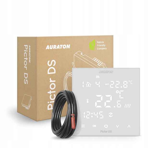 Regulátor Pokojový Termostat Týdenní Auraton Pictor Ds