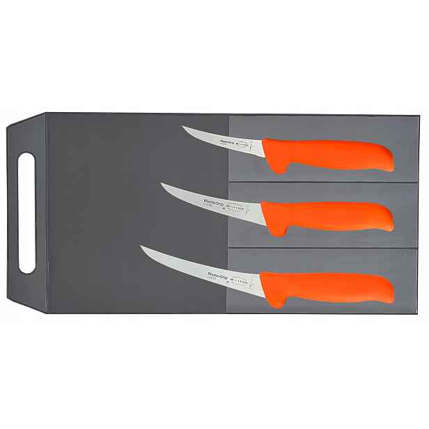 Dick Mastergrip sada 3 nožů oranžová (82882 10+13+15)