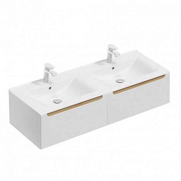 Petits-meubles DVOJUMYVADLO 120cm Livia Bílá