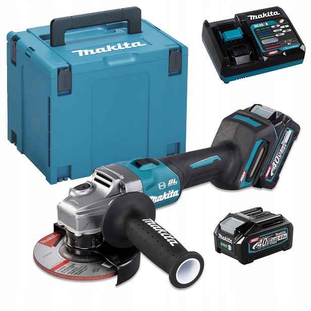 Makita GA005GM201 Úhlová bruska 2x4Ah 40V Xgt