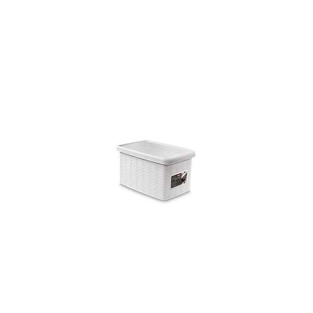 STEFANPLAST Úložný box Elegance 5,5 l, bílý