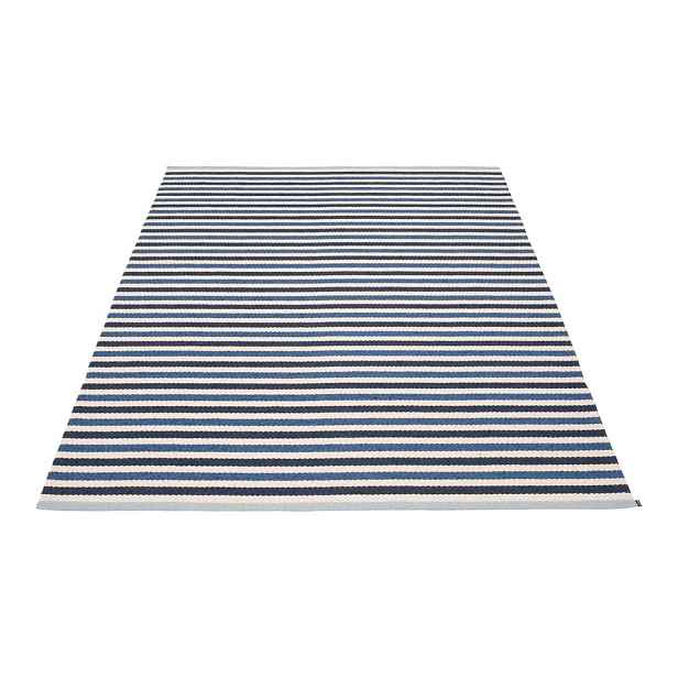 Modro-krémový vnitřní a venkovní koberec 140x200 cm Teo Denim – Pappelina