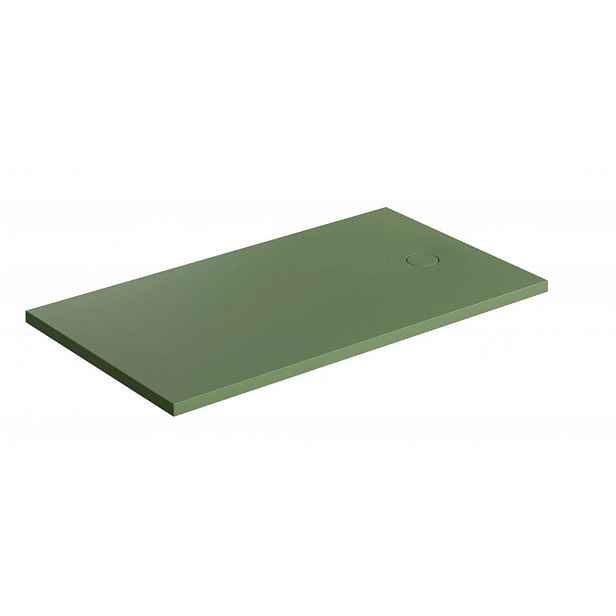 OMNIRES Aquarock M+ - Sprchová vanička 80x160 cm, matná olivová AQUAROCK80-160OL