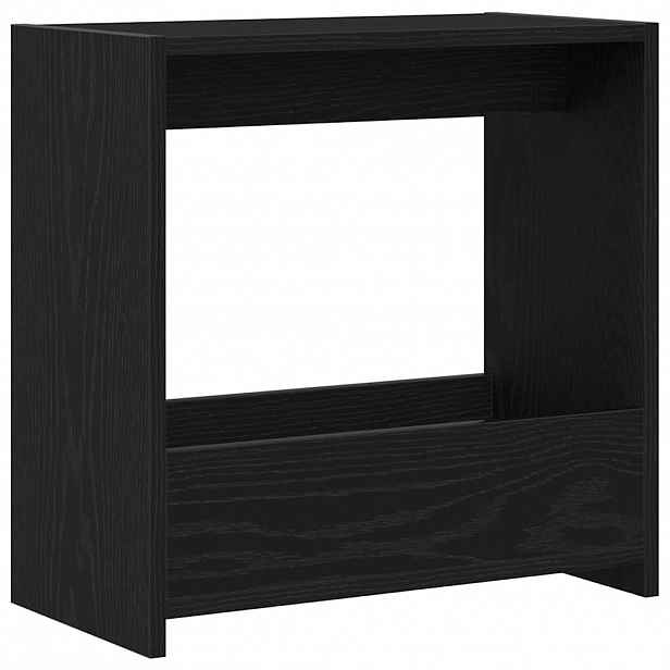vidaXL Boční stůl Černý dub 50 x 26 x 50 cm Kompozitní dřevo