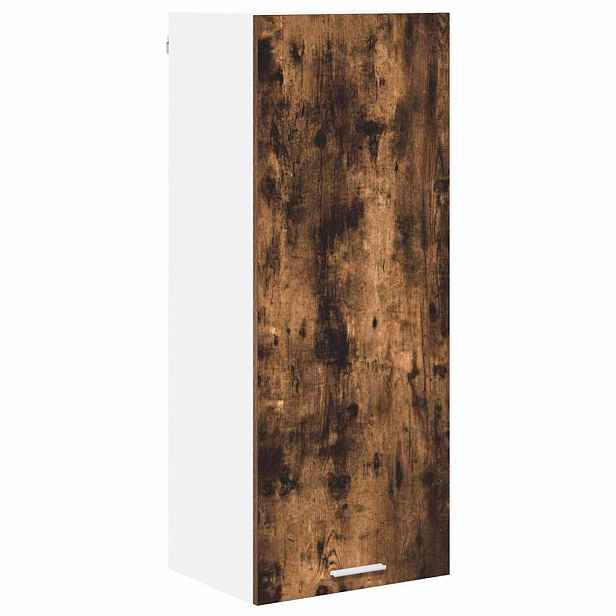 vidaXL Závěsná skříňka Kouřový dub 40 x 31 x 100 cm Kompozitní dřevo