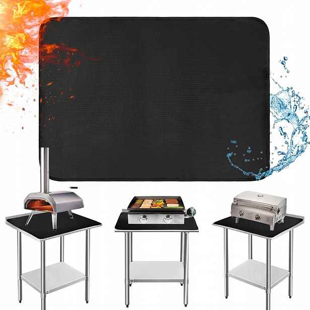 Ohnivzdorná ochranná podložka pod Air Fryer Grill na desku, podložka 100 x 150 cm