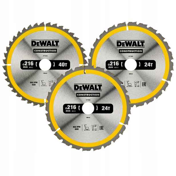 Dewalt Sada Kotoučů 216 MM Na Dřevo DWS773 DWS777