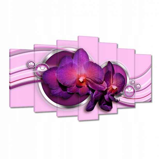Obrazy 140x80 Fialový orchidej